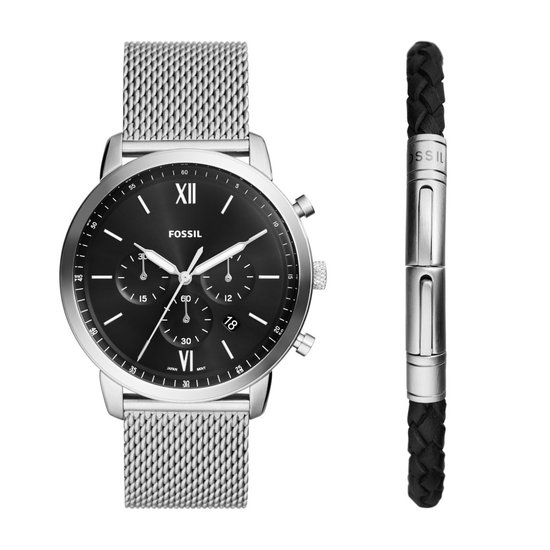 Picture of Fossil Neutra Chronograph Watch and Bracelet Box Set