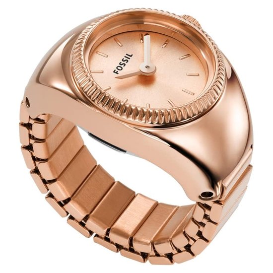 Picture of Fossil Watch Ring Two-Hand Rose Gold-Tone Stainless Steel