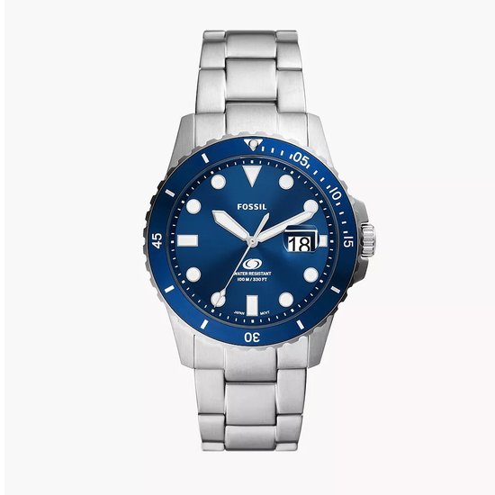 Picture of Fossil Blue Dive 3-Hand Stainless Steel Watch