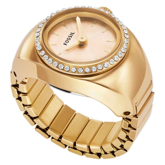 Picture of Fossil Watch Ring Two-Hand Gold-Tone Stainless Steel