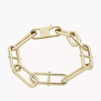 Picture of Fossil Heritage D-Link Bracelet - Gold