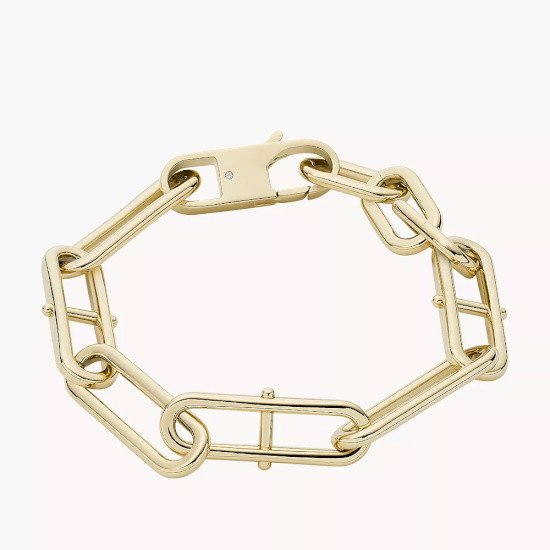 Picture of Fossil Heritage D-Link Bracelet - Gold