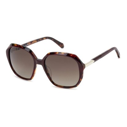 Picture of Fossil Full Frame Rectangle Sunglasses with Brown Lenses
