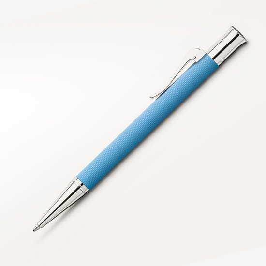 Picture of Faber-Castell Guilloche Gulf Blue Ballpoint Pen