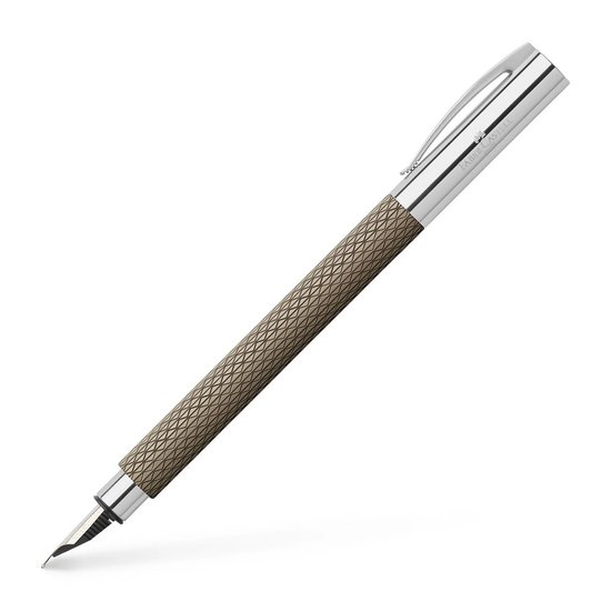 Picture of Faber-Castell Ambition OpArt Fountain Pen - Black Sand