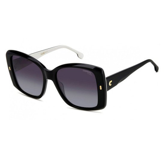 Picture of Carrera Black Square Sunglasses with Gray Polarized Lens