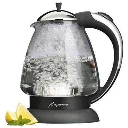Picture of Capresso H2O Glass Kettle - Chrome