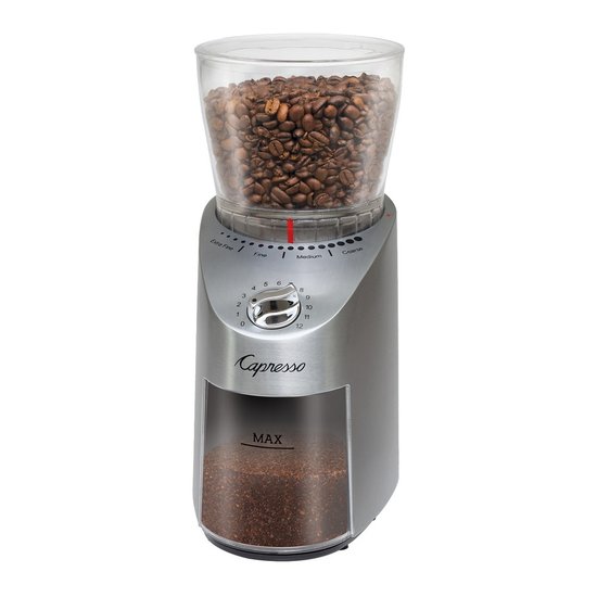 Picture of Capresso Infinity Conical Burr Grinder with Stainless Finish