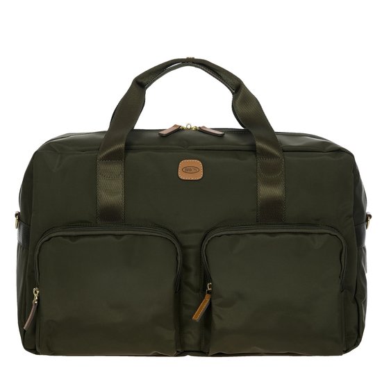 Picture of Bric's X Collection 18'' Boarding Duffle with Pockets- Olive