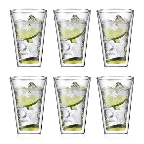 Picture of Bodum 6-Piece 13.5-oz. Canteen Double Wall Glasses