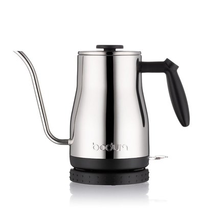 Picture of Bodum 1.0L Gooseneck Electric Water Kettle - Chrome