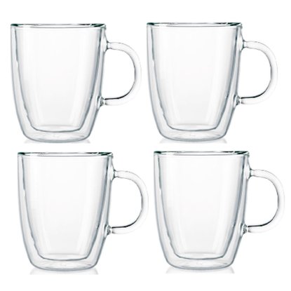 Picture of Bodum Set of Four 10-oz. Bistro Double-Wall Glasses