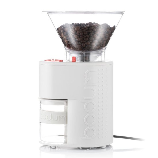 Picture of Bodum Bistro Burr Coffee Grinder - Off White