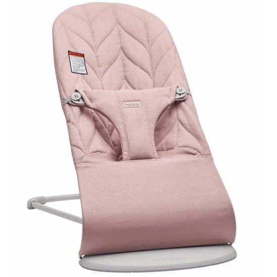 Picture of BabyBjorn Bouncer Bliss - Light Gray/Dusty Pink