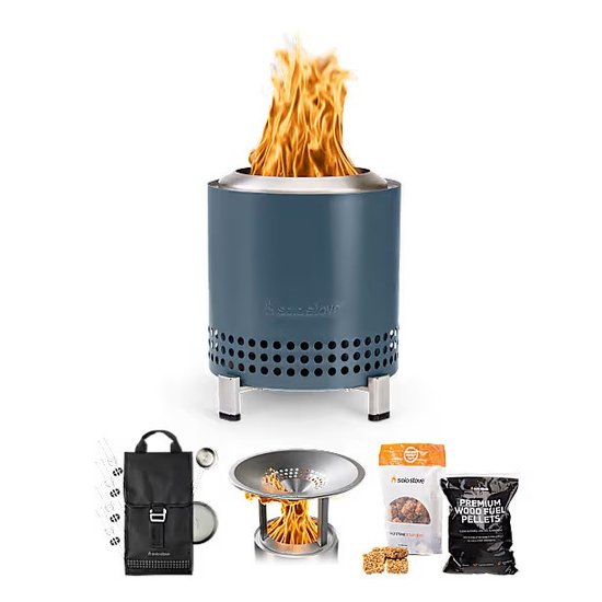 Picture of Solo Stove Mesa XL Roasty-n-Toasty Bundle - Water Blue