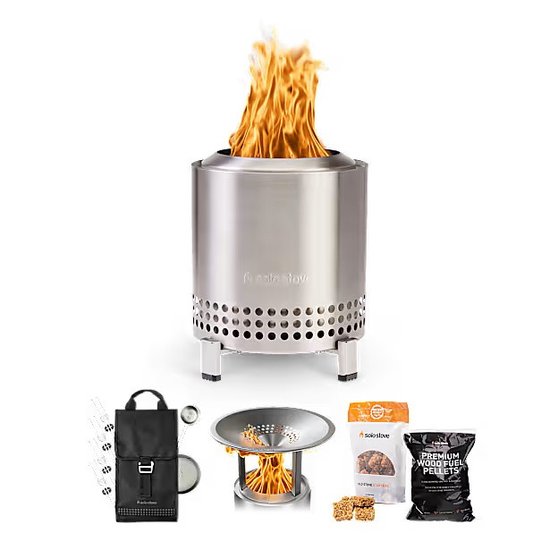 Picture of Solo Stove Mesa XL Roasty-n-Toasty Bundle - Stainless