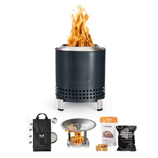 Picture of Solo Stove Mesa XL Roasty-n-Toasty Bundle - Gunmetal