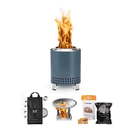 Picture of Solo Stove Mesa 5" Roasty-n-Toasty Bundle - Water Blue
