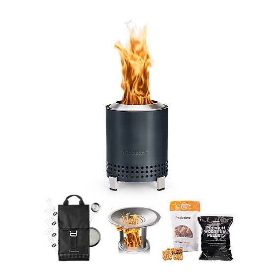 Picture of Solo Stove Mesa 5" Roasty-n-Toasty Bundle - Gunmetal