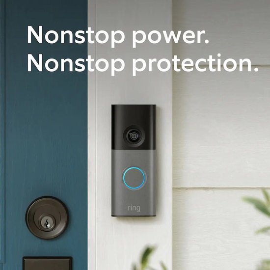 Picture of Ring Wired Doorbell Retinal 2K - Speckled Gray