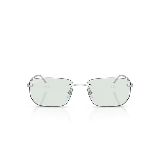 Picture of Ray-Ban Transitions Sunglasses - Polished Silver/Emerald Lens