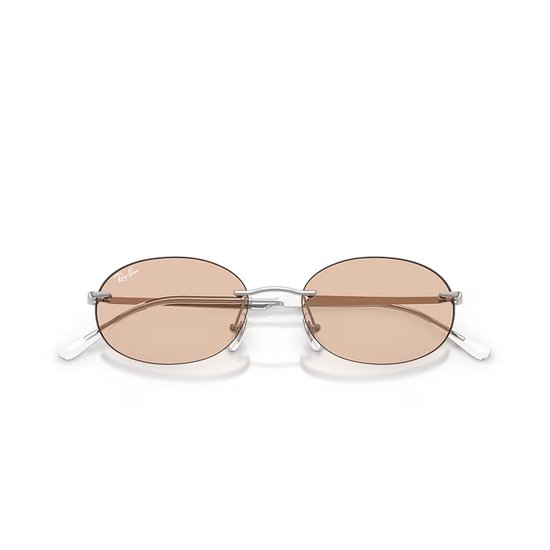 Picture of Ray-Ban Transitions Sunglasses - Polished Silver/Amber Lens