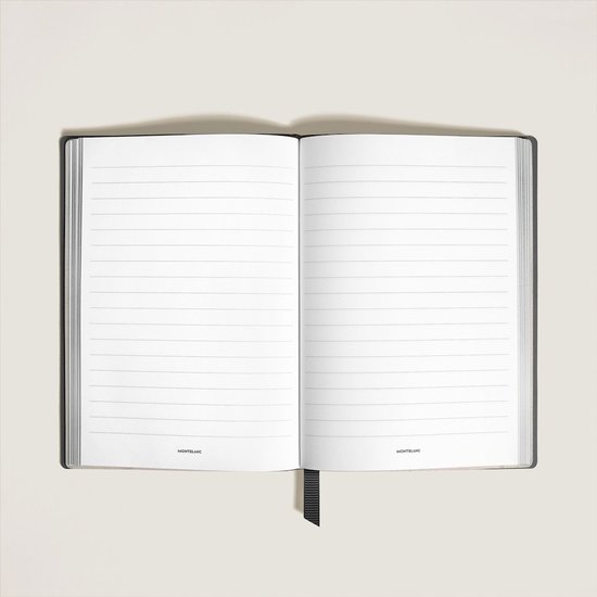 Picture of Montblanc Medium Lined Notebook Medium - Black