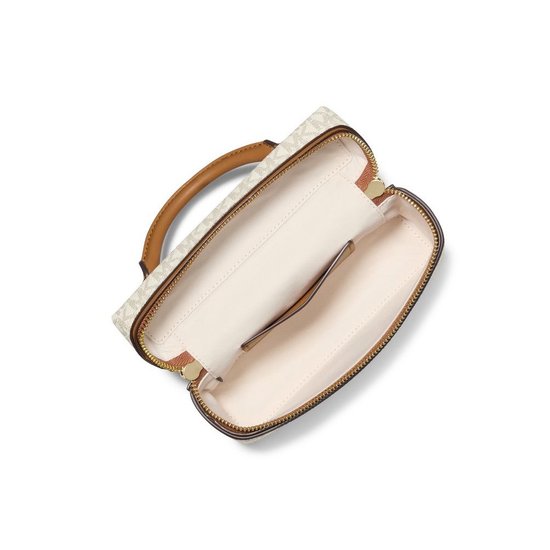 Picture of Michael Kors Jana XS Top Handle Crossbody - Vanilla/Acorn