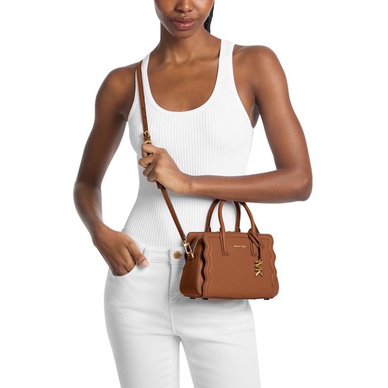 Picture of Michael Kors Laila XS Crossbody - Luggage