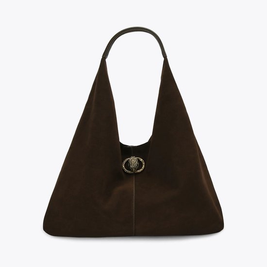 Picture of Kurt Geiger Chelsea Large Slouch Hobo - Dark Brown