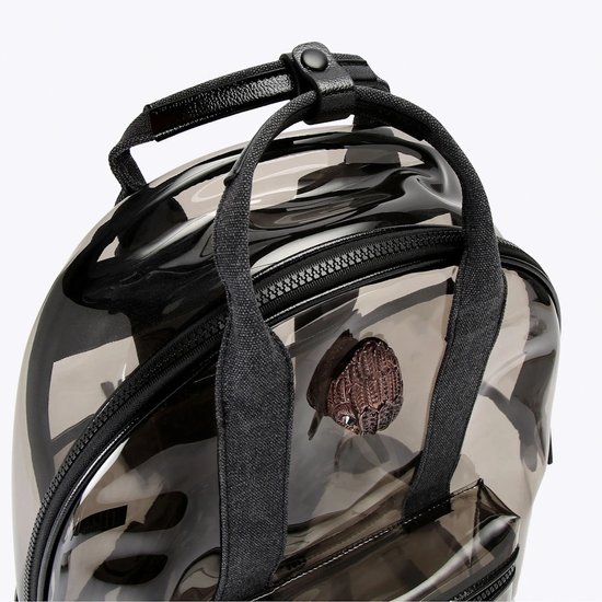 Picture of Kurt Geiger Vinyl Kensington Large Backpack - Black