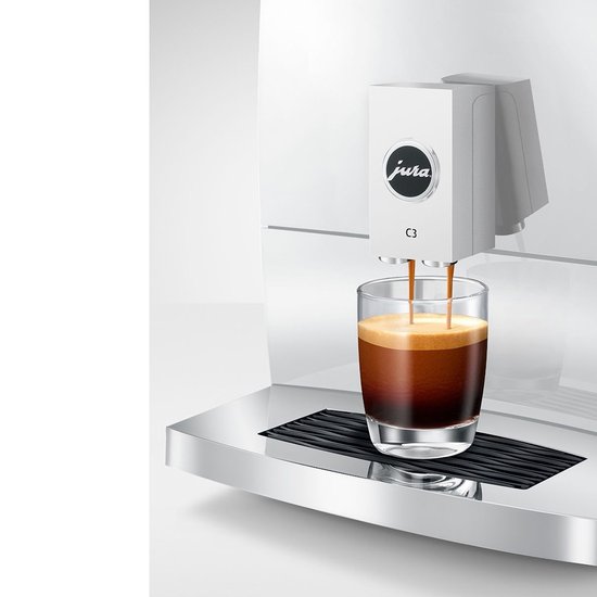 Picture of Jura C3 Automatic Coffee Machine - Piano White