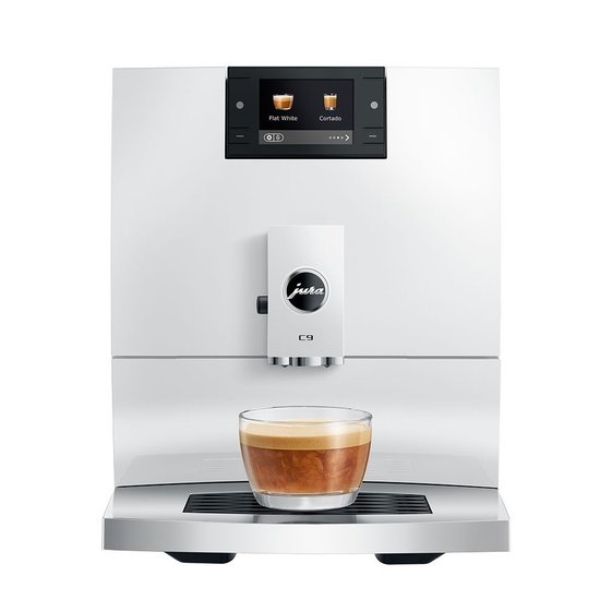 Picture of Jura C9 Automatic Coffee Machine - Piano White