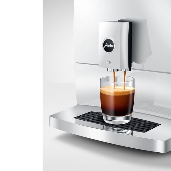 Picture of Jura C9 Automatic Coffee Machine - Piano White