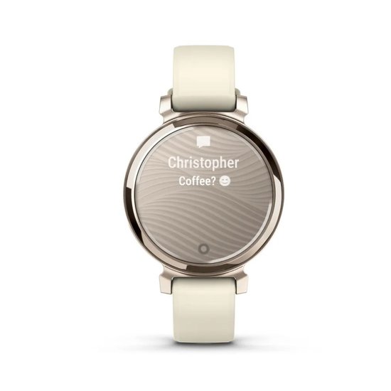 Picture of Garmin Lily 2 Sport - Cream Gold with Coconut Silicone Band