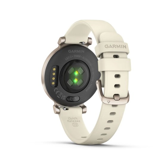 Picture of Garmin Lily 2 Sport - Cream Gold with Coconut Silicone Band