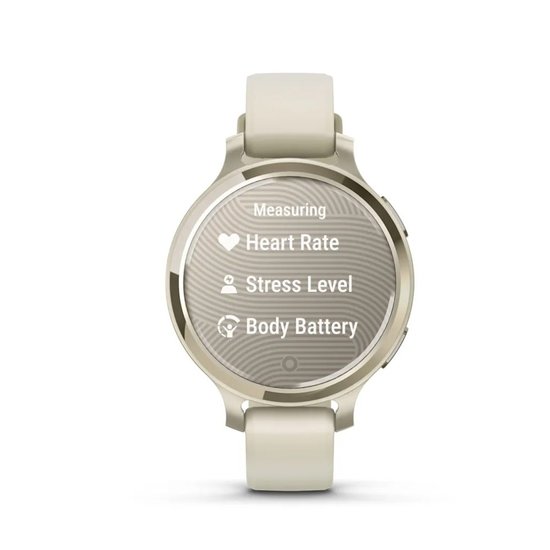 Picture of Garmin Lily 2 Active - Lunar Gold with Bone Silicone Band