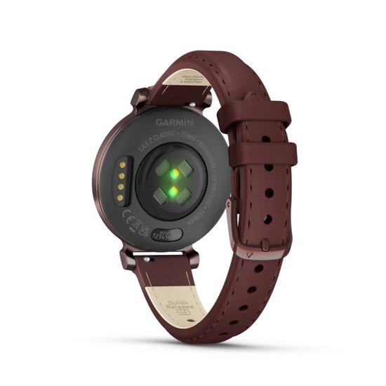 Picture of Garmin Lily 2 Classic - Dark Bronze with Mulberry Leather Band