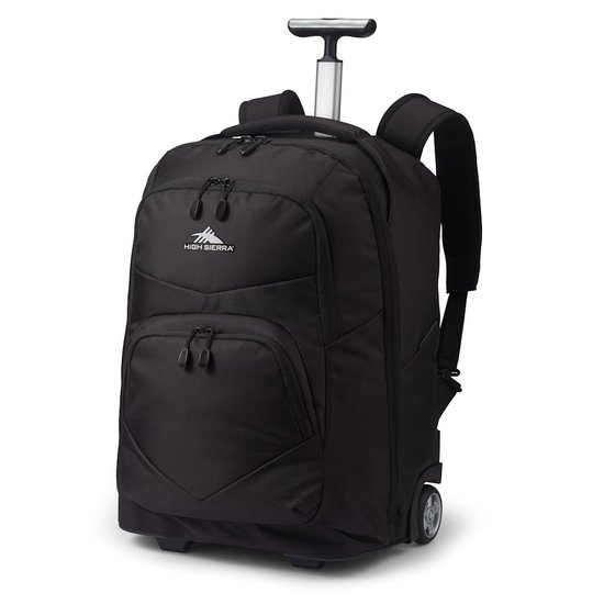 Picture of High Sierra Freewheel Pro Wheeled Backpack - Black