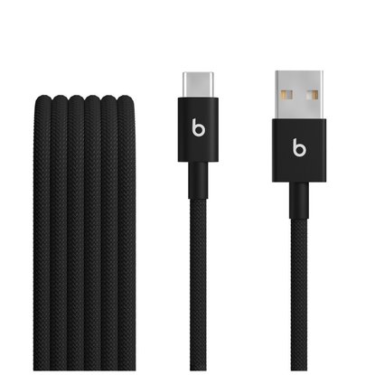Picture of Beats USB-A to USB-C Woven Cable (1.5 m) - Bolt Black