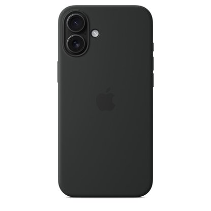 Picture of Apple iPhone 16 Plus Silicone Case with MagSafe - Black