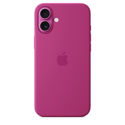 Picture of Apple iPhone 16 Plus Silicone Case with MagSafe - Fuchsia