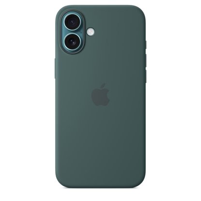 Picture of Apple iPhone 16 Plus Silicone Case with MagSafe - Lake Green