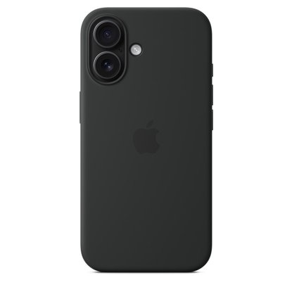 Picture of Apple iPhone 16 Silicone Case with MagSafe - Black