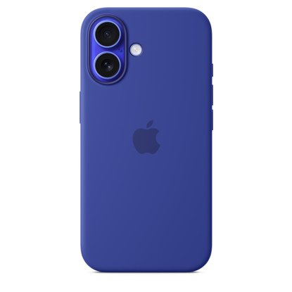 Picture of Apple iPhone 16 Silicone Case with MagSafe - Ultramarine