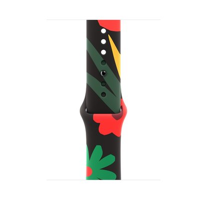 Picture of Apple 46mm Black Unity Sport Band - Unity Bloom - S/M
