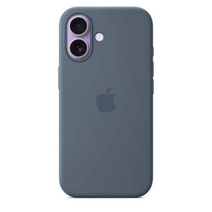 Picture of Apple iPhone 17 Silicone Case with MagSafe - Anchor Blue