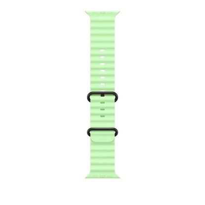 Picture of Apple 49mm Neon Green Ocean Band - Black Titanium Finish