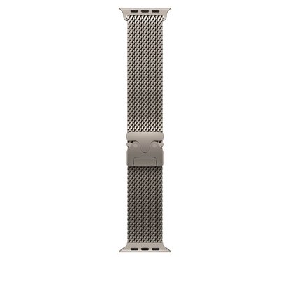 Picture of Apple 49mm Natural Titanium Milanese Loop - Small