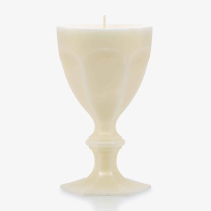 Picture of Baccarat Harcourt Wax Glass Candle - Ivory